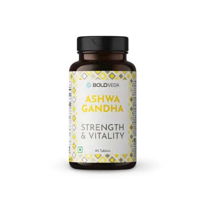 Boldveda Ashwagandha Tablets for Men & Women