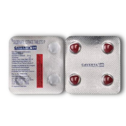 Caverta 25 Mg Tablet image 3
