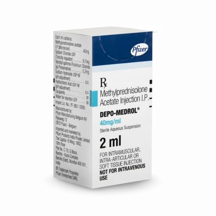 Depo-Medrol 40 Mg Injection 1ml image 2