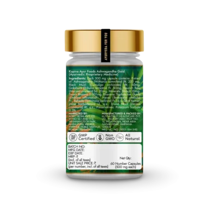 Kapiva Ashwagandha Gold Capsules