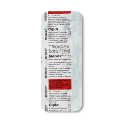 Mebex 100 Mg image 2