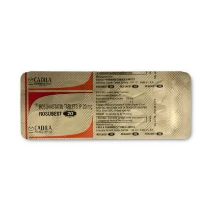 Rosubest 20 mg image 3