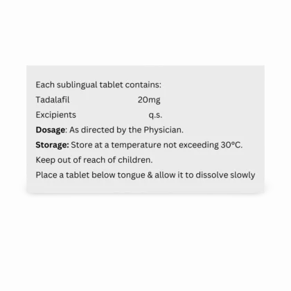 Vidalista Professional 20 mg image 3